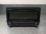 Radio 1K0035186AA Volkswagen Passat (3C2) Limousine 2.0 TDI 16V Bluemotion (CBDC) CBDC