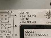 Radio 7355124860 Fiat Doblo Cargo (263) Van 1.3 D Multijet (199.A.3000)