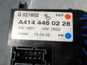 Bedienung Klimaanlage A4144460228 Mercedes-Benz Vaneo (W414) Gro?raumlimousine 1.7 CDI 16V (OM668.914)