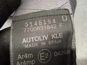 Sicherheitsgurt Rechts Vorne 7700831842F Renault I FASE I+II (B/C57) 1.2