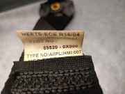 Sicherheitsgurt Rechts Hinten 898200X000 Hyundai i10 (F5) Schrägheck 1.1i 12V (G4HG)