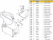 Schlauch 30645937 Volvo XC70 (SZ) SUV XC70 2.4 D 20V (D5244T)