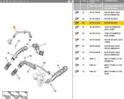 Schlauch 9820100680 Peugeot II SUV (MC_, MR_, MJ_, M4_) 1.2 THP/ PureTech 130 (MRHNSM, MRHNSU, MRHNSJ, MRHNYW,...