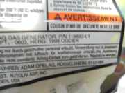 Airbag Lenkrad 911804 Opel Frontera (6B) Geländewagen 2.2 DTI 16V (X22DTH)