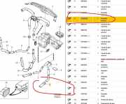 Schlauch 31101155 Volvo S60 I (RS/HV) Limousine 2.4 D5 20V (D5244T5)