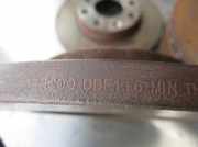 Bremsscheibe Vorne DDF116 Opel Corsa B (73/78/79) Schrägheck 1.4i (X14SZ)