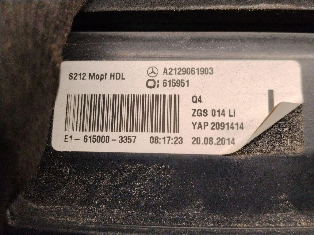 Rücklicht Links In Der Heckklappe A2129061903 Mercedes-Benz E Estate (S212) Kombi E-200 CDI 16V BlueEfficiency,BlueTEC (OM651.925(Euro 5)