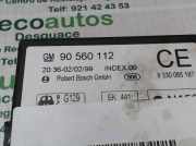 Steuergerät Zentralverriegelung 90560112 Opel Astra G (F08/48) Schrägheck 1.6 16V (X16XEL)
