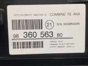 Tachoeinheit Kmh 9836056380 Peugeot 2008 (UD/UK/UR/US/UX) Gro?raumlimousine 1.2 VTi 12V PureTech 100 (EB2ADT(HNK))