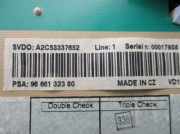 Tachoeinheit Kmh 9666132380 Peugeot 207/207+ (WA/WC/WM) Schrägheck 1.4 (TU3AE5(KFT))