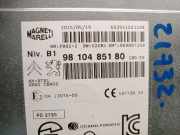 Radio 9810485180 Citroën C4 Picasso (3D/3E) Großraumlimousine 1.2 12V PureTech 130 (EB2DTS(HNY))