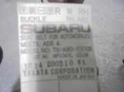 Sicherheitsgurt Rechts Hinten 64662AG100WA Subaru LEGACY FAMILIAR/OUTBACK B13 (BP) 3.0 CAT