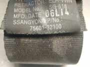 Sicherheitsgurt Links Hinten 7560132100 SsangYong Actyon SUV 2.0 Xdi 16V Sports Pick-up (OM664.951)