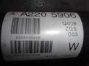 Kardanwelle A2204105906 Mercedes-Benz S (W220) Limousine 5.0 S-500 V8 24V 4-Matic (M113.966)