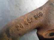 Auspuff Krümmer 24442866 Opel Zafira (F75) Großraumlimousine 2.2 DTI 16V (Y22DTR)