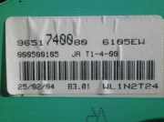 Tachoeinheit Kmh 000500105 Peugeot 206 (2A/C/H/J/S) Schrägheck 1.4 HDi (DV4TD(8HX))