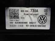 Tachoeinheit Kmh 6C0920730A Volkswagen Polo V (6R) Schrägheck 1.2 TDI 12V BlueMotion (CFWA(Euro 5)) CFWA(Euro 5)