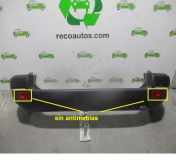 Stoßstange Hinten NEGROTEXTURADO Citroën ZX Break Kombi 1.9D Reflex (XUD9A-L(D9B))