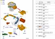 Schlauch CV619C623AB Ford Focus 3 SchrÃ¤gheck 1.0 Ti-VCT EcoBoost 12V 125 (M1DA)