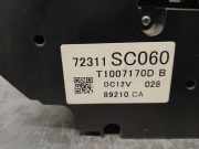 Bedienung Klimaanlage 72311SC060 Subaru Forester (SH) SUV 2.0D (EE20)