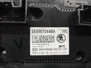 Bedienung Klimacontrolle 5E0907044BA Skoda OCTAVIA Kombi (5E5) 1.5 16V TGI bivalent. Gasolina / Cng