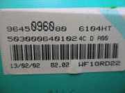 Tachoeinheit Kmh 9645096080 Peugeot 206 (2A/C/H/J/S) Schrägheck 1.4 HDi (DV4TD(8HX))