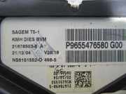 Tachoeinheit Kmh 9655476580 Peugeot 307 BREAK / SW (S1) 2.0 16V HDi FAP CAT (RHR / DW10BTED4)