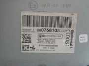 Radio 98075810ZD Citroën C-Elysee (DD) Limousine 1.6 VTi 16V (NFP)