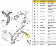 Schlauch 9810958280 Citroën C4 Spacetourer (3D/3E) Großraumlimousine 1.5 Blue HDi 130 16V (DV5RC(YHZ))