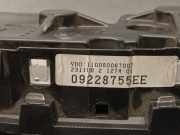 Tachoeinheit Kmh 09228755EE Opel Astra G (F69) Limousine 1.6 16V (Z16XE)