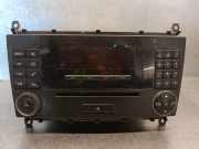 Radio A2038704589 Mercedes-Benz C Kombi (S203) Kombi 3.0 C-280 V6 24V 4-Matic (M272.941)
