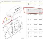 Zierleiste VOOR HK83517C78AA Jaguar F-Pace SUV 2.0 D 180 16V (204DTD)