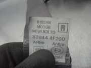 Sicherheitsgurt Rechts Hinten 888444F200 Nissan Micra (K11) Schrägheck 1.0 L,LX 16V (CG10DE)