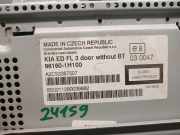 Radio 961601H100 Kia Cee'd (EDB5) Schrägheck 5-drs 1.4 CVVT 16V (G4FA)