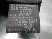 Sicherheitsgurt Links Vorne 7460134002 SsangYong Korando Geländewagen 2.0 e-Xdi 16V 4x2 (671.950)