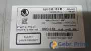 CD-Radio Skoda Fabia II Kombi 545 5J0035161D