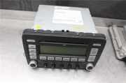 VW GOLF V STC 2008 BWA Radio CD /Multimediapanel 1K0035180L 83950KM