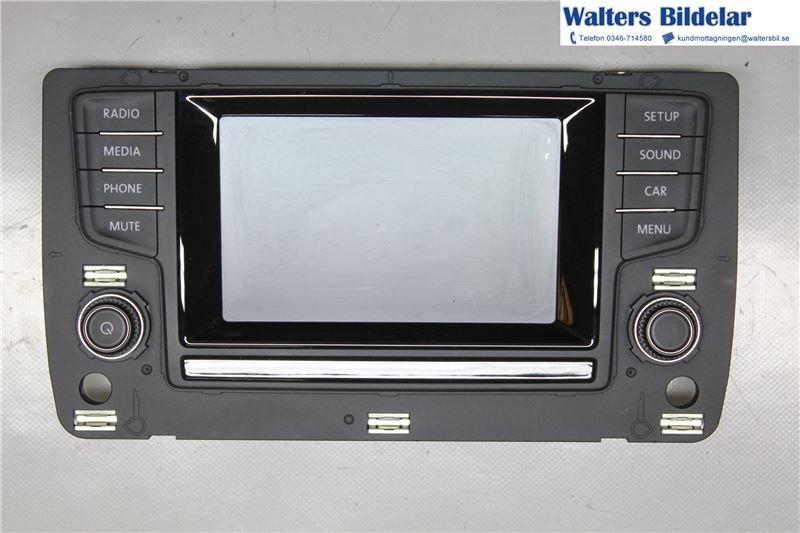 VW GOLF / E-GOLF VII 13-20 2015 CHPA Radio CD /Multimediapanel 5G0919605 38000KM