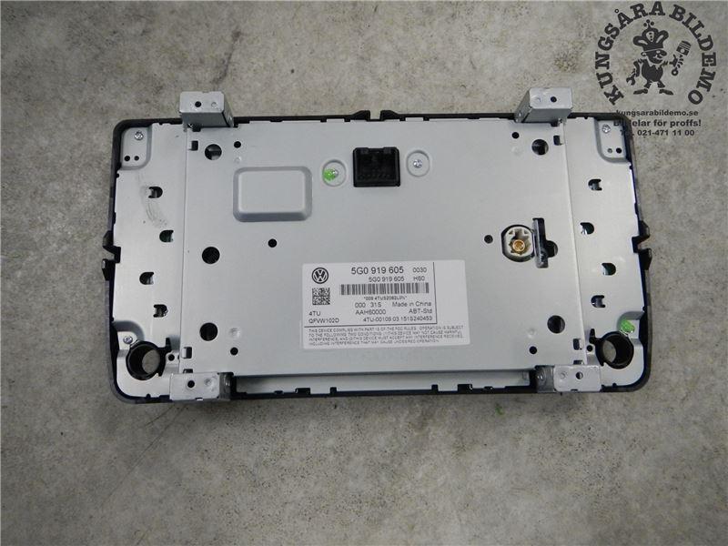 VW GOLF / E-GOLF VII 13-20 2015 CPWA KONTROLLDISPLAY 5G0919605 39500KM