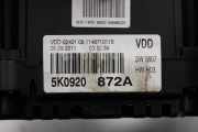VW GOLF VI 2012 CAYC Instrumente Tachometer 5K0920872A 154000KM