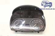 BMW 3 E90/91/92/93 2007 N52-B25A Instrumente Tachometer 62 10 9 316 145 163600KM