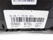 VW PASSAT CC 2012 CFGB Instrumente Tachometer 3C8920870LX 54630KM