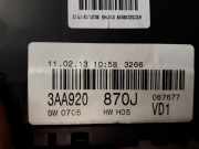 VW PASSAT 3C 2013 CFGC Instrumente Tachometer 3AA920870JX 267030KM