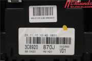 VW PASSAT CC 2011 CFGB Instrumente Tachometer 3C8 920 870 JX 198460KM
