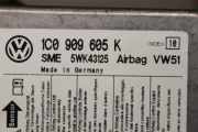 VW POLO 9N 2008 BMS Motorsteuergerät (ECU) 1C0909605K 154590KM