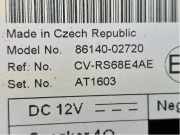 TOYOTA COROLLA 19- 2019 2ZR-FXE Navigation/Teile 86140-02720 40940KM