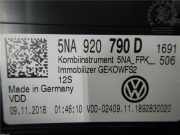 VW TIGUAN 2019 DFHA Instrumente Tachometer 5NA920790D 17080KM