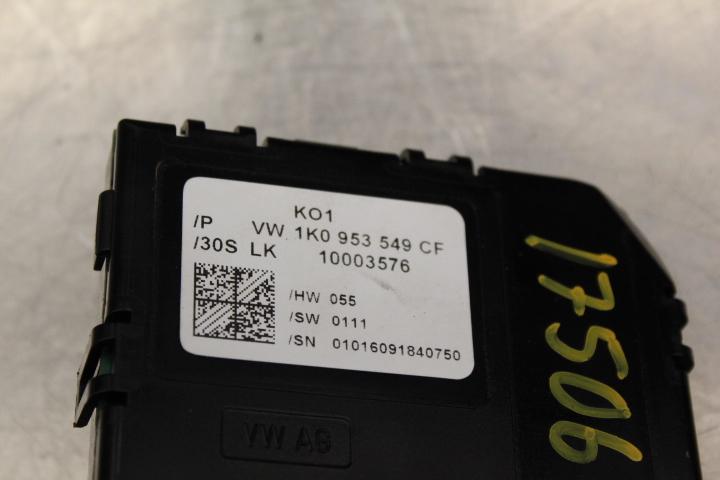 VW GOLF VI 2010 CAYC 999999999 1K0953549CF 162380KM