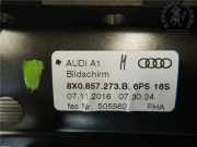 AUDI A1 2017 CHZB KONTROLLDISPLAY 8X0919603B 20540KM
