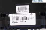 VW TIGUAN 2010 BWK Instrumente Tachometer 5N0920871AX 104070KM